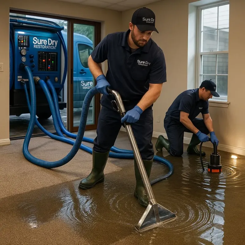 Water Extraction and Removal process in Forestville, CA